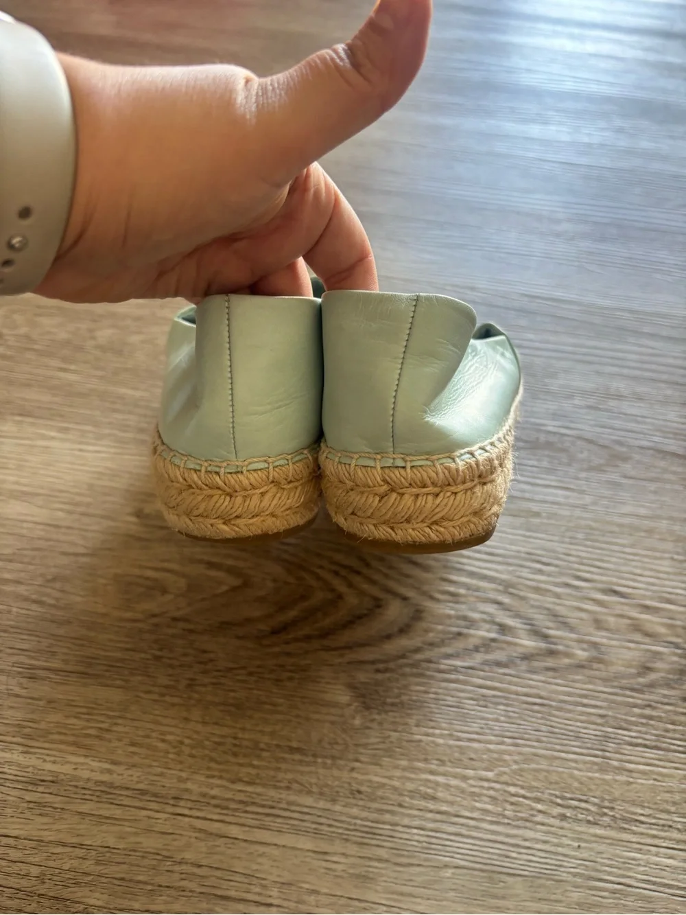 Tory Burch Ines Platform Espadrille Flats, Size US 9.5